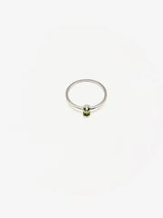 Peridot Forest Stacker Ring