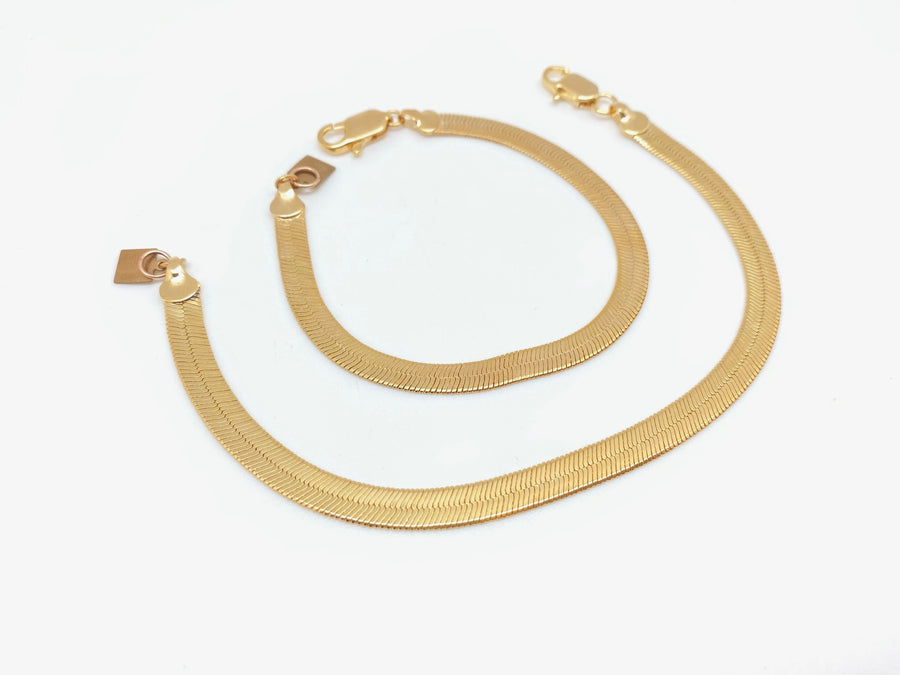 Vintage Snake Chain Bracelet