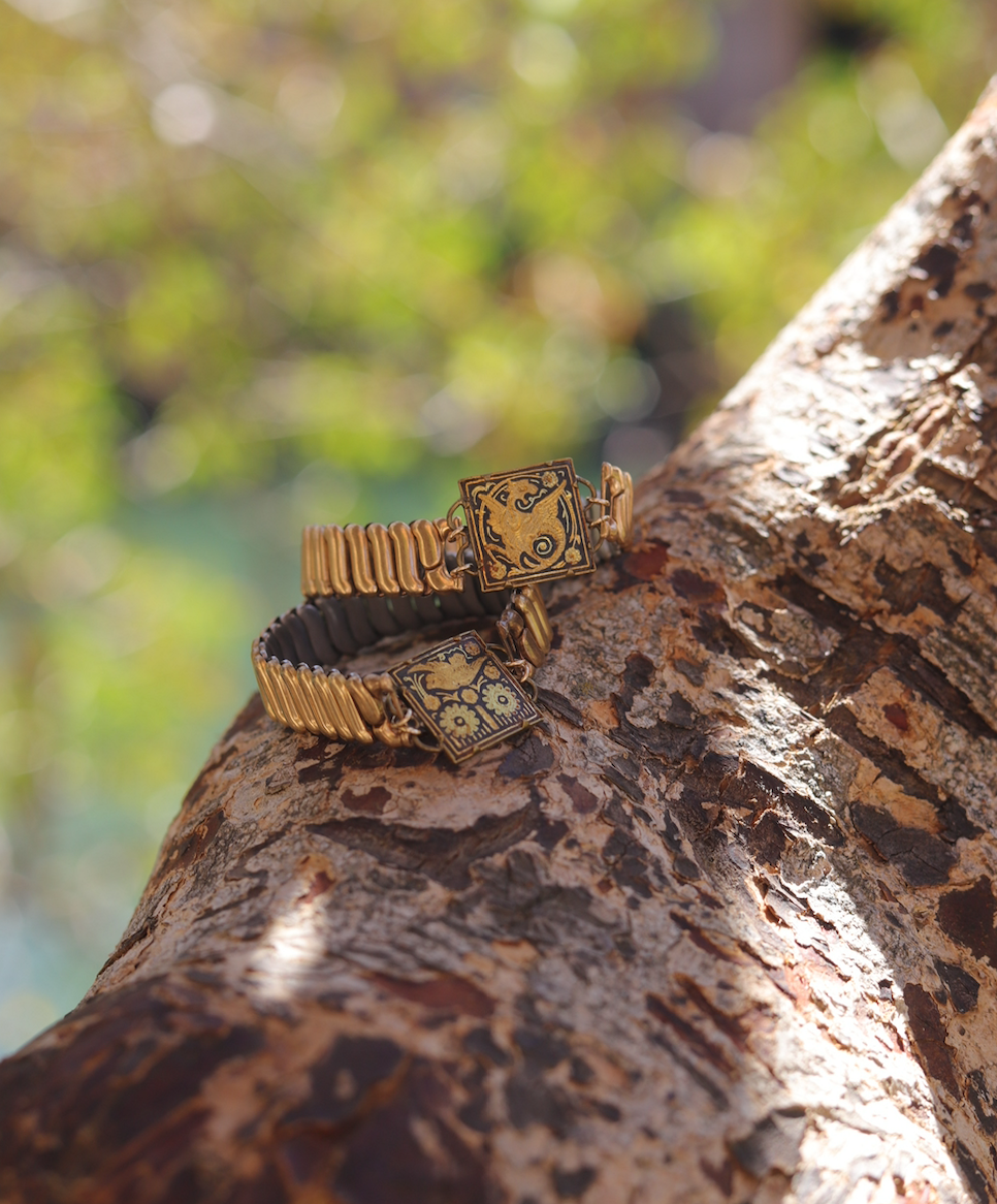 Florence Damascene Expansion Bracelet