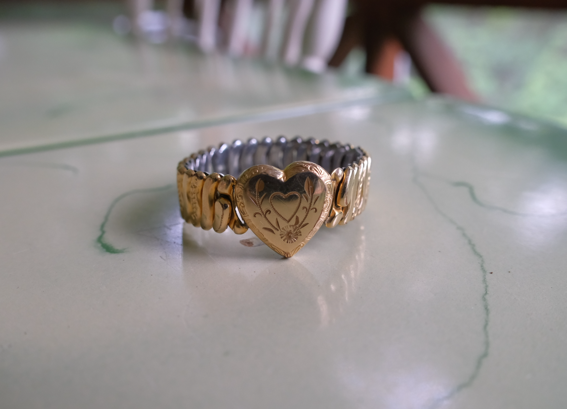 Darcy Antique Sweetheart Expansion Bracelet