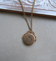 Dorothy Gold-Filled Crystal Fob Necklace