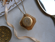 Nolan Gold-Filled Question Mark Locket