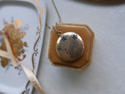 E.A.Y. Gold-Filled Flower Locket