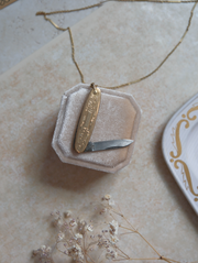 Elaine Gold-Filled Pocket Knife Necklace