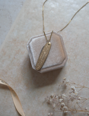 Elaine Gold-Filled Pocket Knife Necklace
