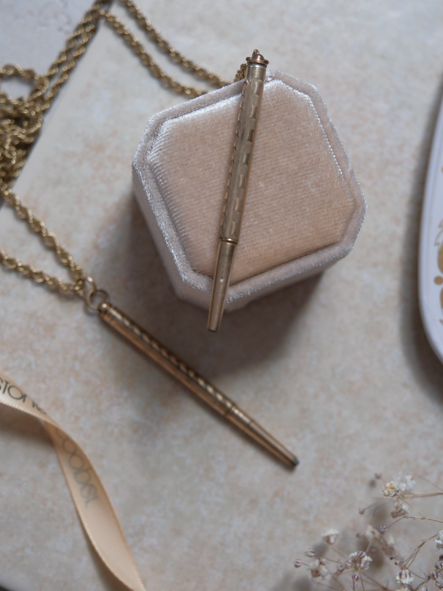 Norwood Gold-Filled Pencil Necklace