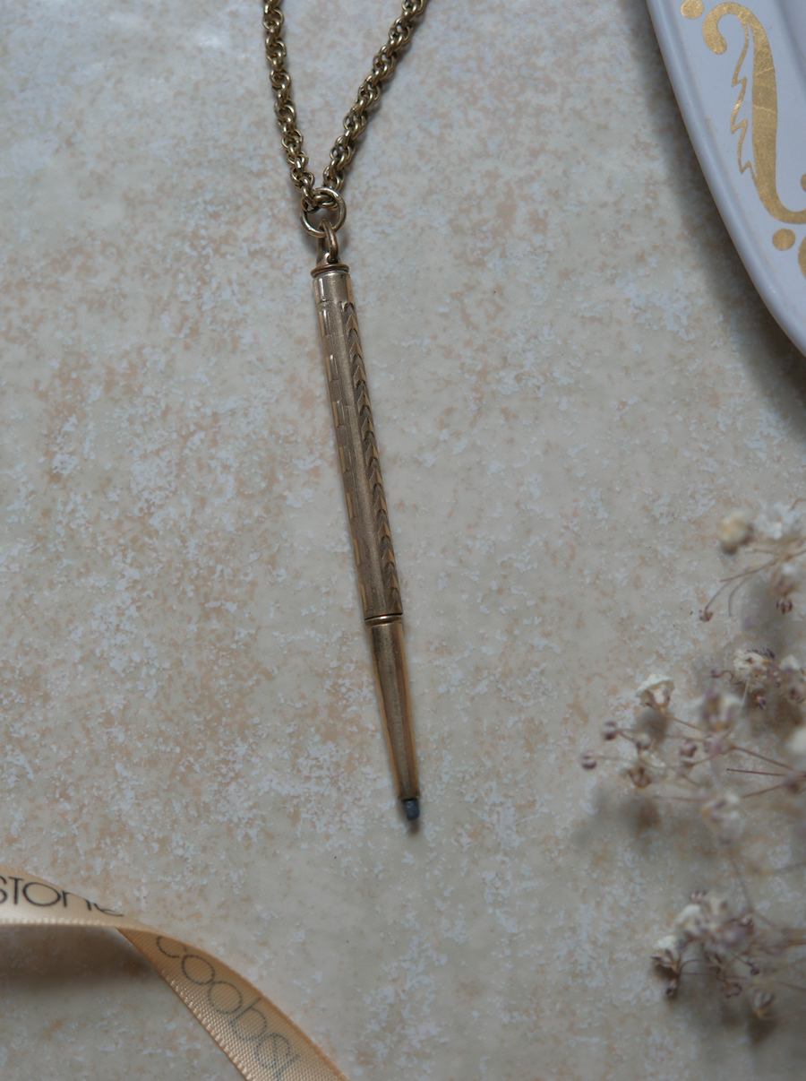 Norwood Gold-Filled Pencil Necklace