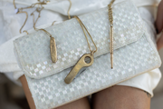 Gold-Filled 'E.D.S' Cigar-Cutter Necklace