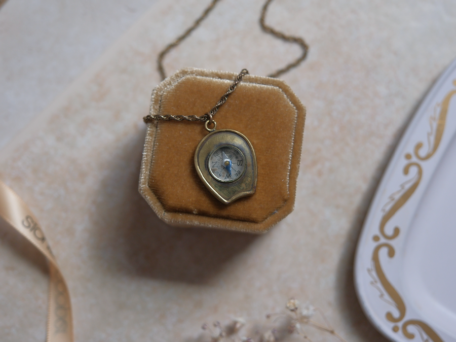 Walter Gold-Filled Compass Necklace