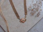 Violet Gold-Filled Turquoise Necklace