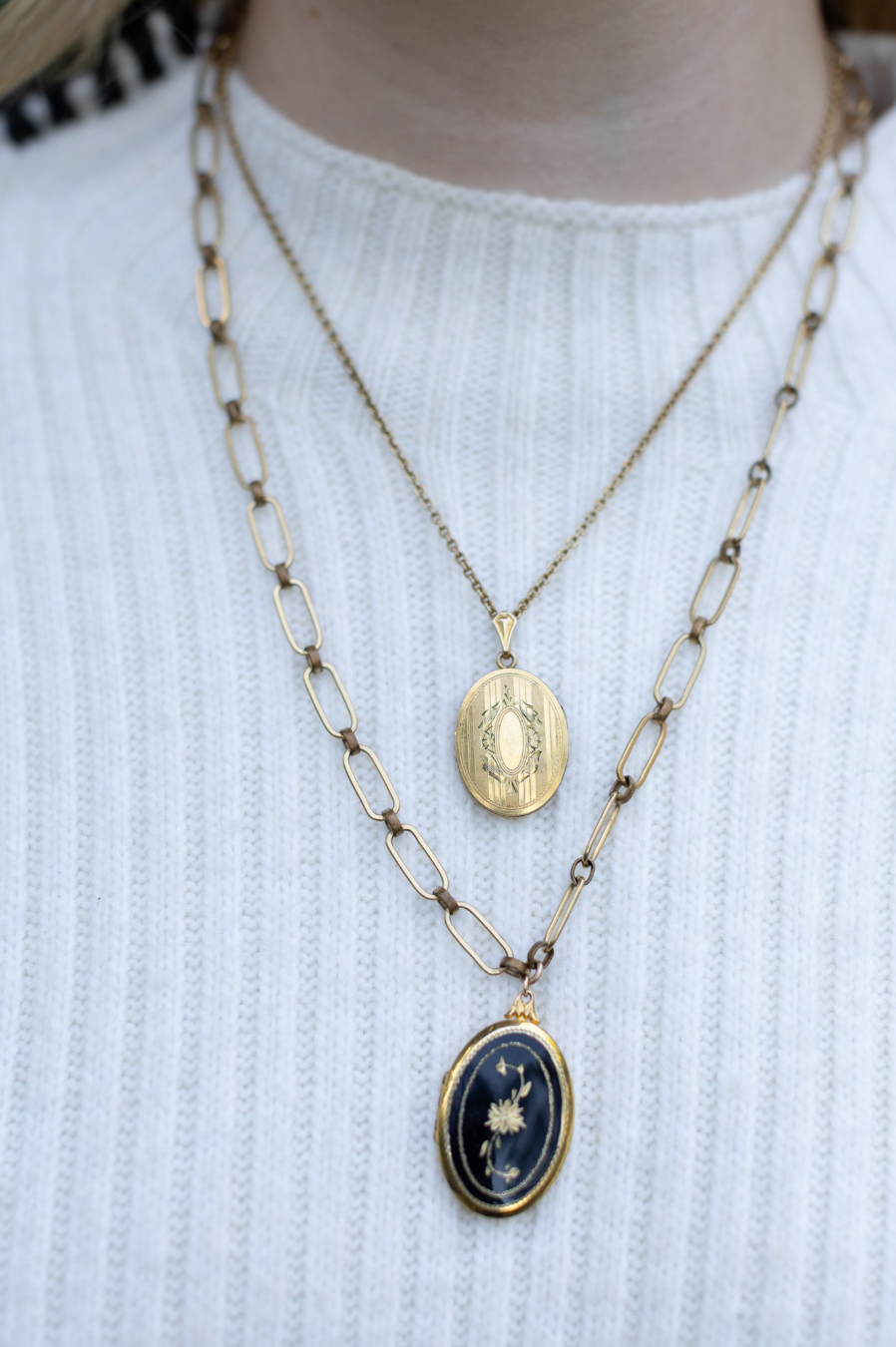 Frances Gold-Filled Oval Locket