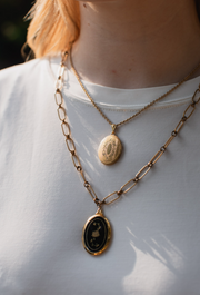 Frances Gold-Filled Oval Locket