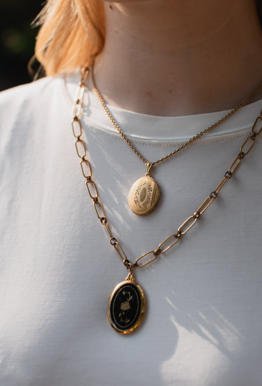 Frances Gold-Filled Oval Locket