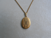 Frances Gold-Filled Oval Locket