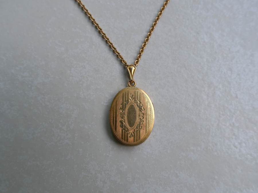 Frances Gold-Filled Oval Locket