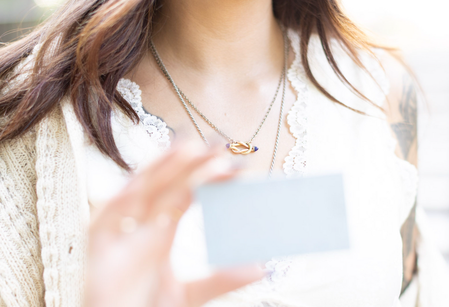 Taddy Knot Necklace
