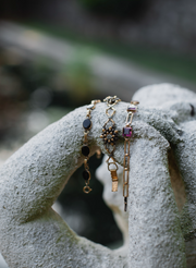 Anna Onyx Gold Filled Bracelet