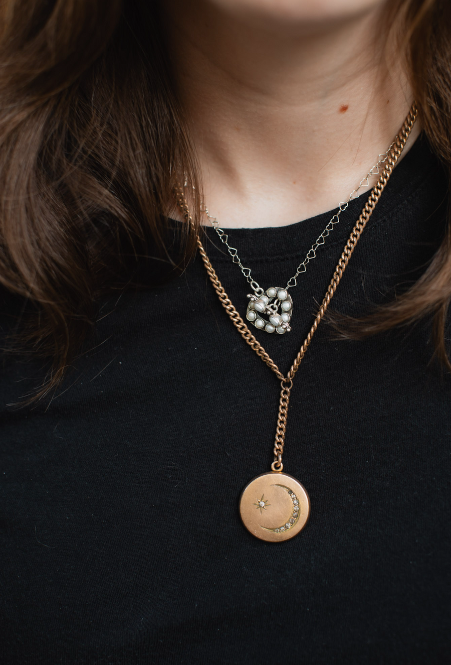 Celestial Gold-Filled Locket