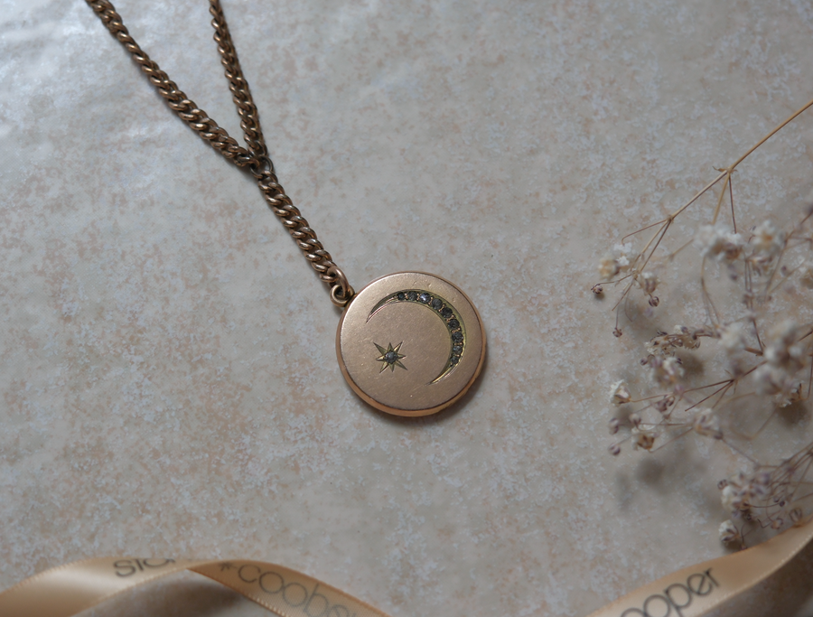 Celestial Gold-Filled Locket