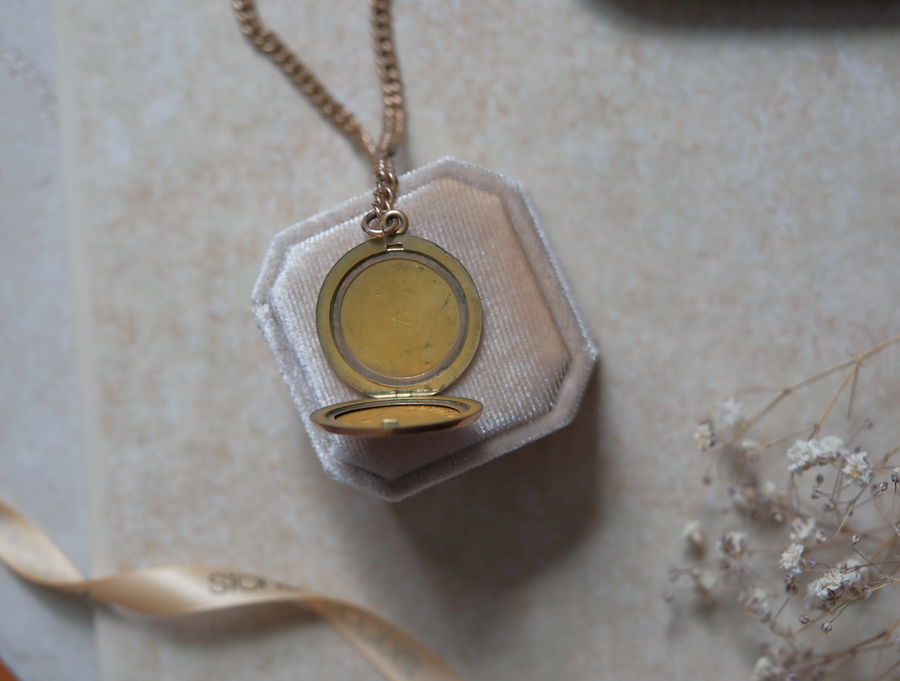 Celestial Gold-Filled Locket