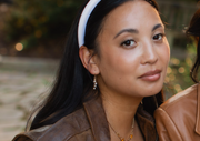 14K Doris Pearl Dangle Earrings