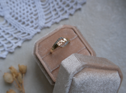 10K Diamond 'LOVE' Ring (7.5)
