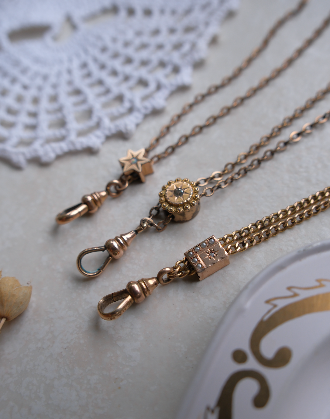 Bernice Slide Lorgnette Chain