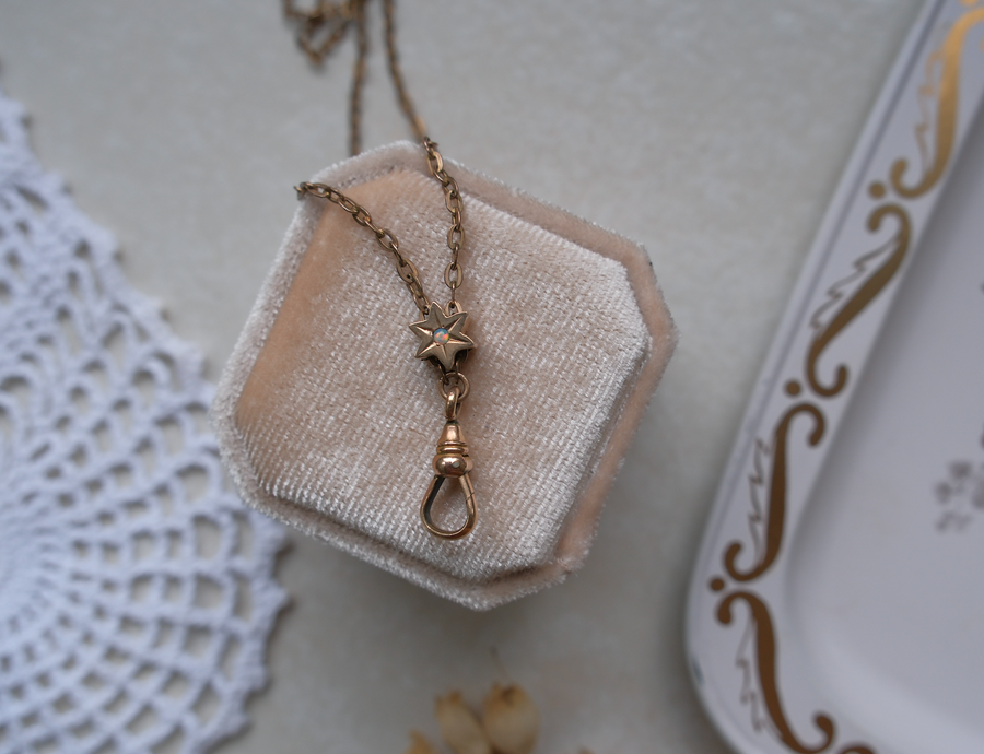 Sybil Opal Gold-Filled Lorgnette Chain