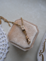 Dalia Pearl and Diamond Gold-Filled Lorgnette Chain