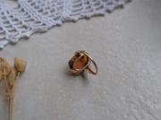 10K Cameo Heart Diamond Ring (6.5)