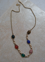 Herline Gold-Filled Scarab Necklace