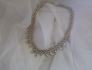 Vintage Cristalina Spike Necklace