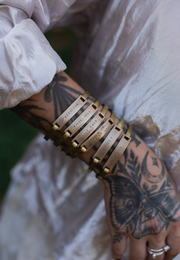 Custom Brass Clip-Cuff