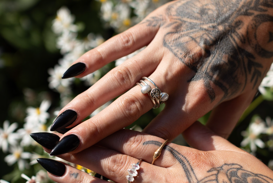 Pyrite Sabrina Ring