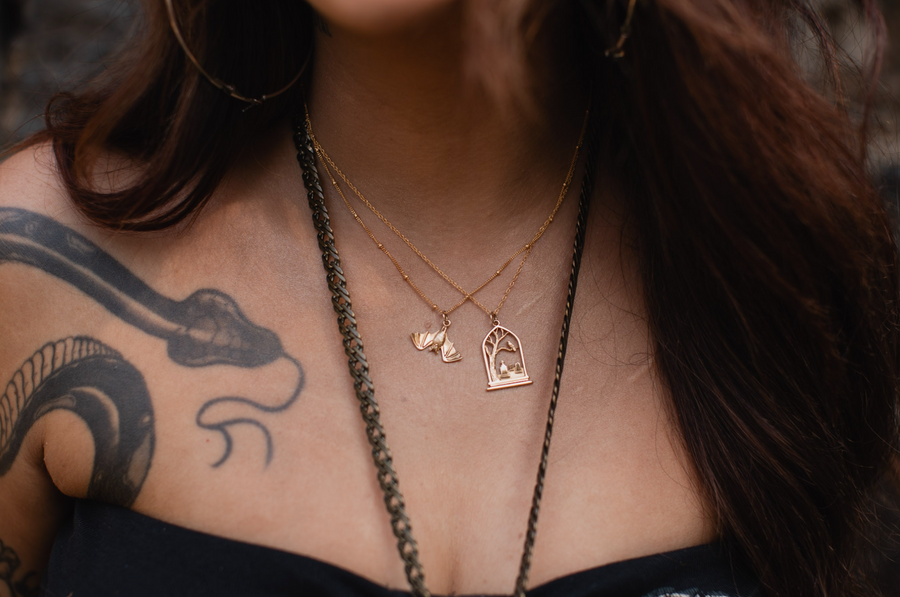 Vlad Bat Necklace