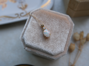 Lottie Opal Diamond Vintage 18K Necklace