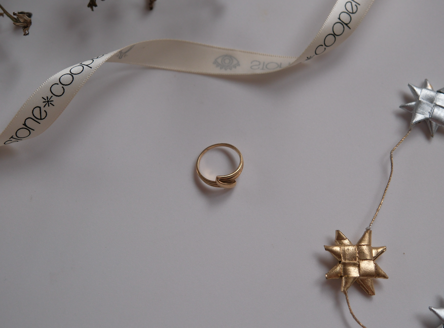 10K Gold Retro Twist Ring (6)