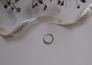 10K Diamond Heart Band (7.5)