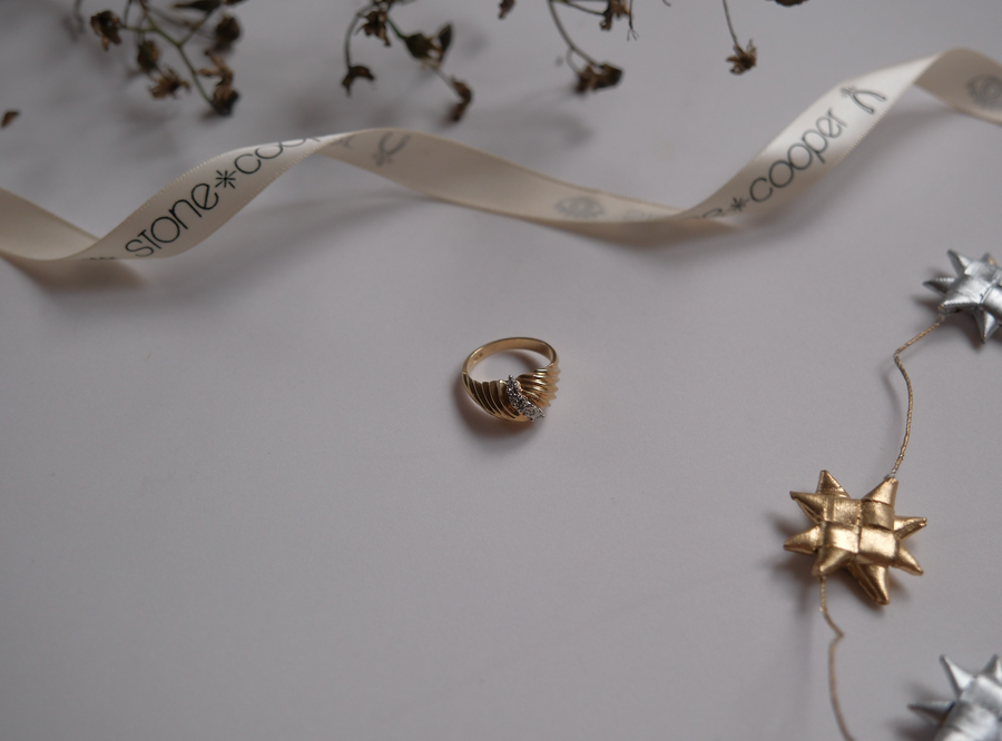 14K Diamond Dome Ring (6)