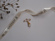 Antique 14K Gold Pearl Safety Pin Charm Holder/Link