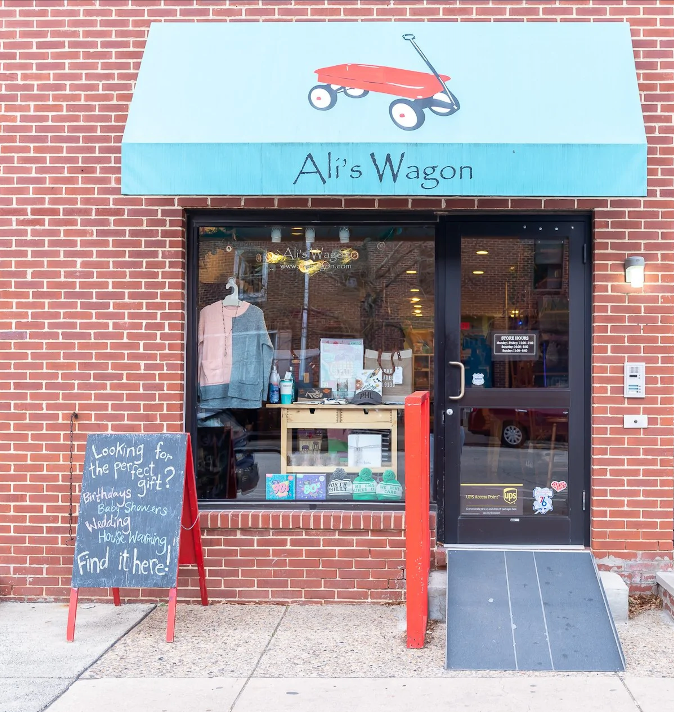 Ali's Wagon Storefront