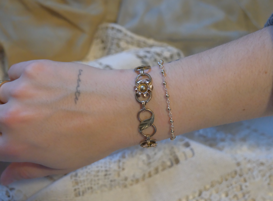 Verna Gold-Filled Flower Bracelet