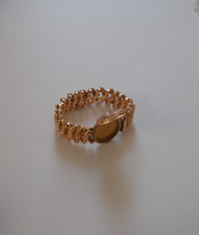 H.N. Antique Sweetheart Expansion Locket Bracelet