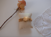 H.N. Antique Sweetheart Expansion Locket Bracelet