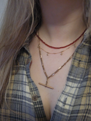 Garnet Necklace Strand