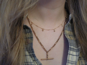 Gold Filled Raindrop Necklace