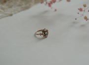 9K Victorian Opal and Seed Pearl Ring (8)