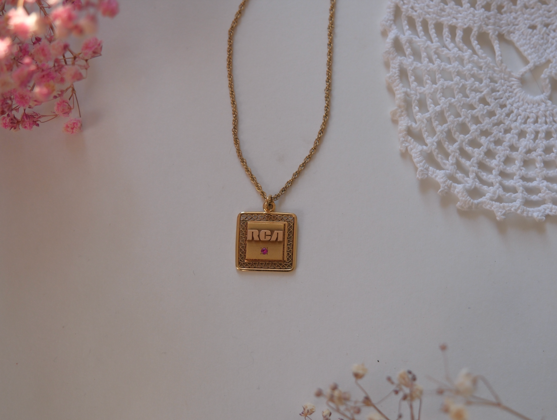 Vintage RCA Necklace