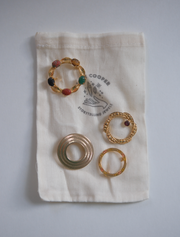 Vintage Wreaths Brooch Set - Stone Cooper