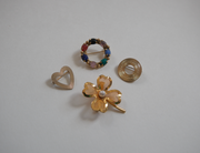 Vintage Lucky Charm Brooch Set - Stone Cooper